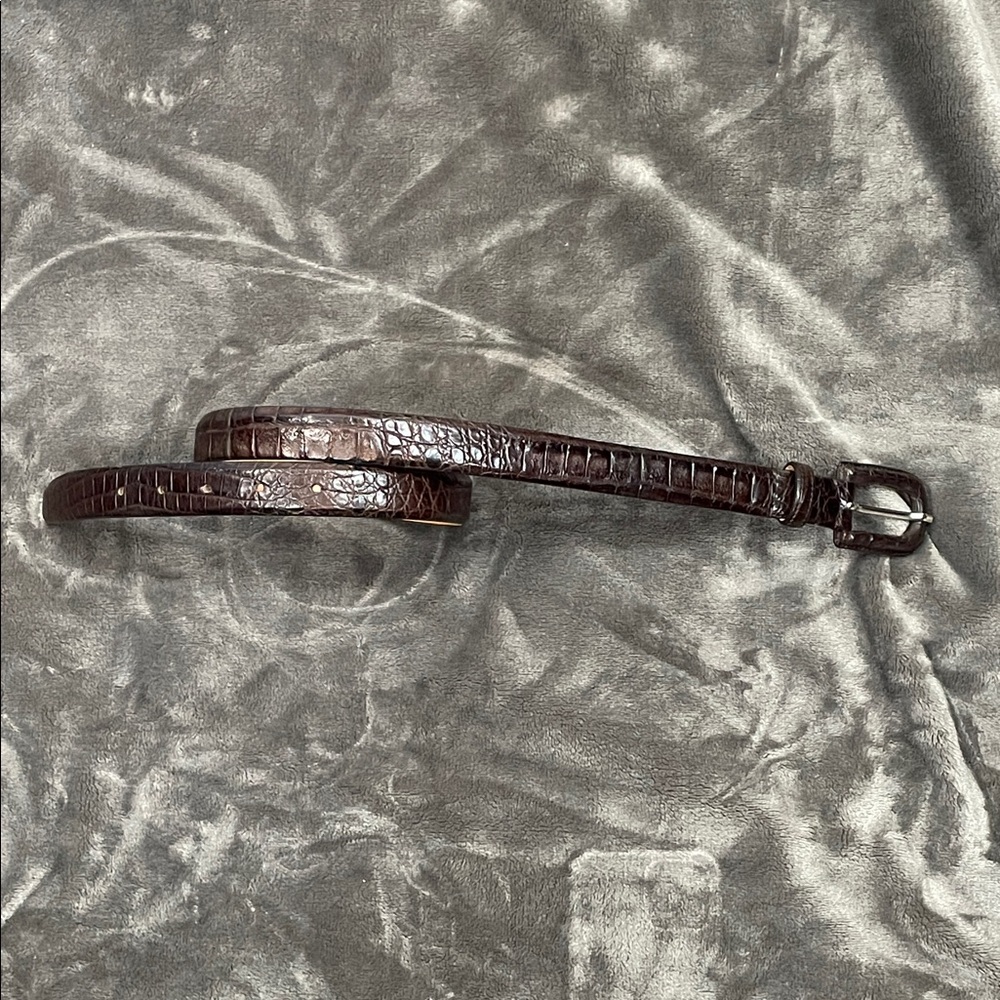 Genuine Crocodile Leather Women’s Belt